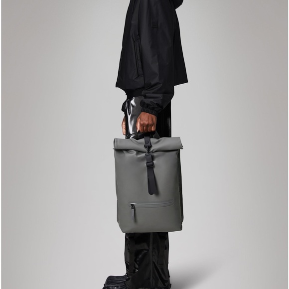 Rains rolltop rucksack backpack - Picture 4 of 6